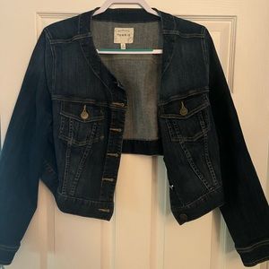 TORRID CROPPED JEAN JACKET